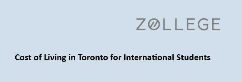 Cost of Living in Toronto for International Students